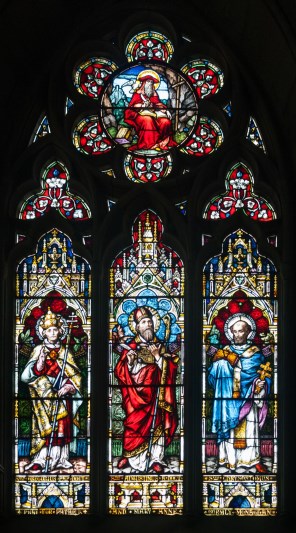 성 예로니모와 교황 성 대 그레고리오와 성 아우구스티노와 성 요한 크리소스토모_photo by Andreas F. Borchert_in the Cathedral of St Macartan in Monaghan_Ireland.jpg